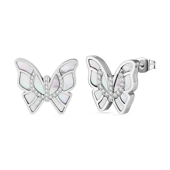 CERRUTI Butterfly 3.0 Σκουλαρίκια Από Ανοξείδωτο Ατσάλι CIJLE2216301