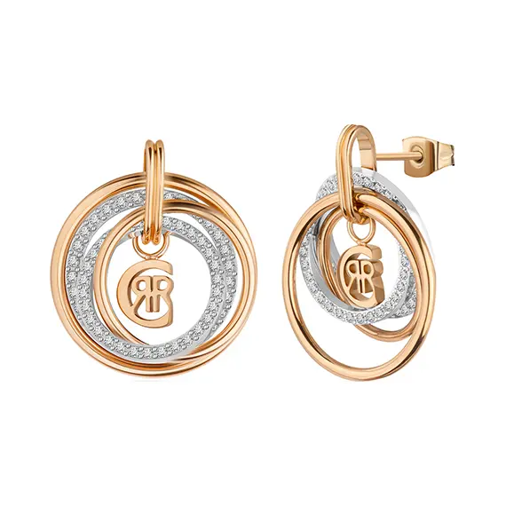 CERRUTI Circlet Σκουλαρίκια Από Ανοξείδωτο Ατσάλι CIJLE2223703