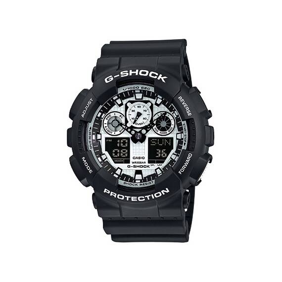 CASIO G-Shock GA-100BW-1AER