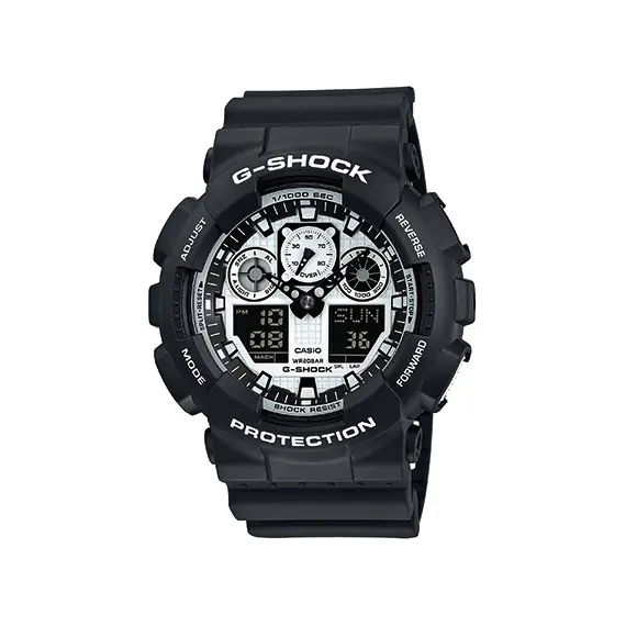 CASIO G-Shock GA-100BW-1AER