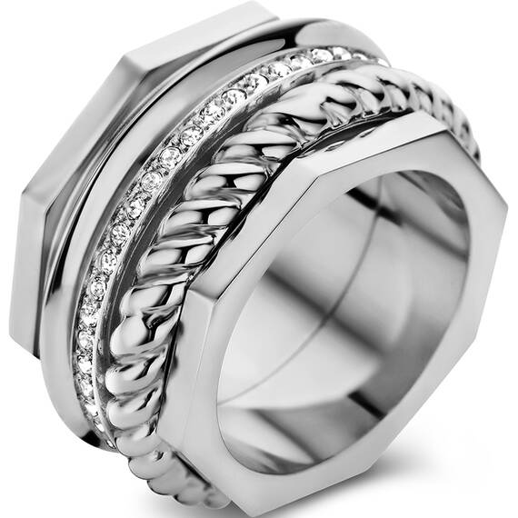 CERRUTI Stainless Steel Ring CIJLF0004504