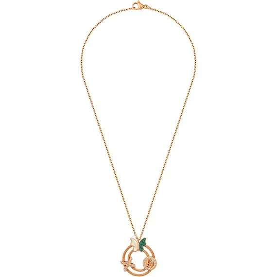 CERRUTI Papillon Κολιέ Από Ανοξείδωτο Ατσάλι 50cm CIJLN0000803