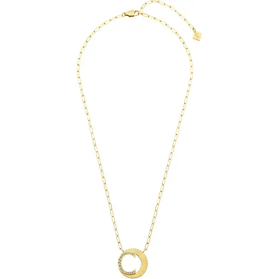 CERRUTI Pleat Κολιέ Από Ανοξείδωτο Ατσάλι 50cm CIJLN0001012