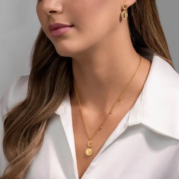 CERRUTI Angela Κολιέ Από Ανοξείδωτο Ατσάλι 50cm CIJLN0011202, image 4