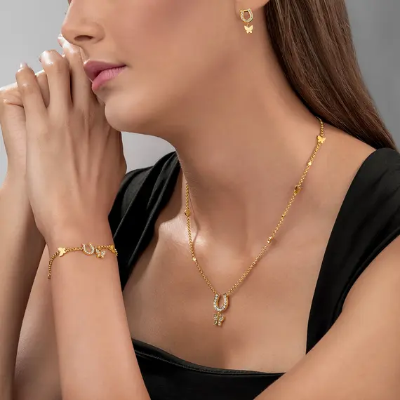 CERRUTI Carlotta Κολιέ Από Ανοξείδωτο Ατσάλι 50cm CIJLN0011801, image 4