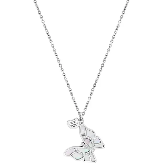 CERRUTI Butterfly 3.0 Κολιέ Από Ανοξείδωτο Ατσάλι 50cm CIJLN2216301
