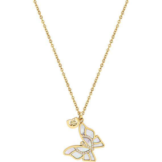 CERRUTI Butterfly 3.0 Κολιέ Από Ανοξείδωτο Ατσάλι 50cm CIJLN2216302