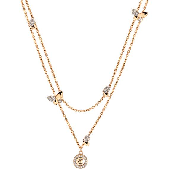 CERRUTI Butterfly 4.0 Κολιέ Από Ανοξείδωτο Ατσάλι 50cm CIJLN2216403