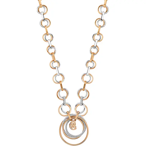 CERRUTI Circlet Κολιέ Από Ανοξείδωτο Ατσάλι 50cm CIJLN2223703