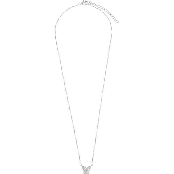 BREEZE Κολιέ Από Ασήμι 925 Με Ζιργκόν 40cm-45cm 416017.4