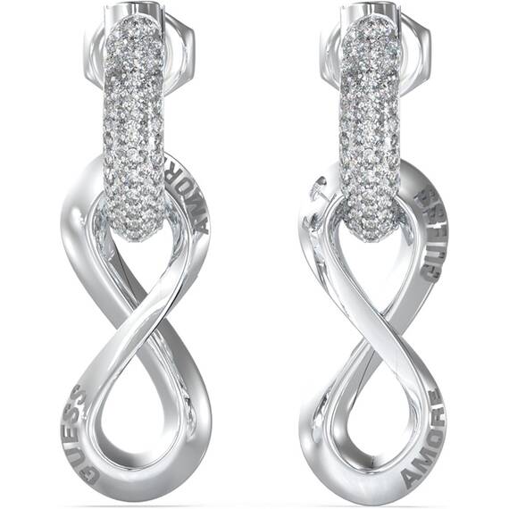 GUESS Steel Earrings JUBE05051JWRHT-U
