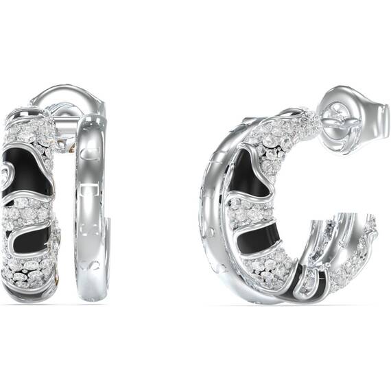 GUESS Steel Earrings JUBE05193JWRHBKT-U