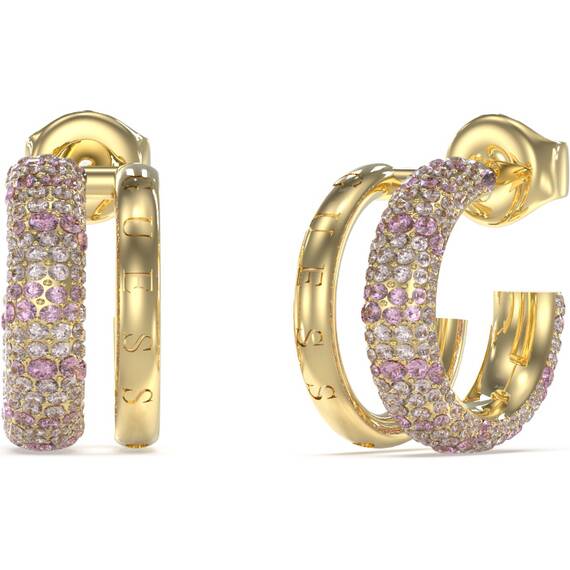 GUESS Steel Earrings JUBE05197JWYGLRT-U