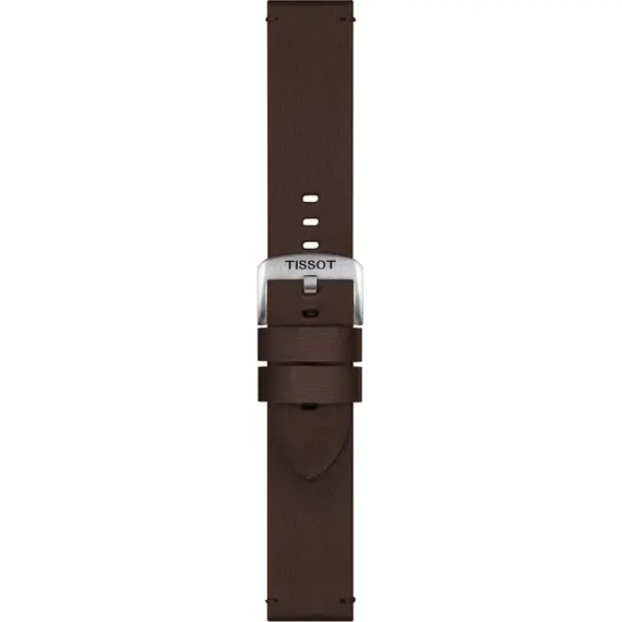 TISSOT Αυθεντικό Καφέ Συνθετικό Λουράκι 22/22 T852048221