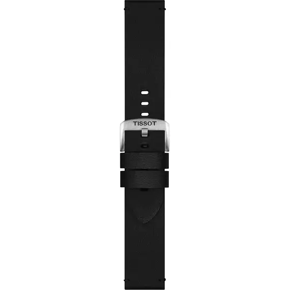 TISSOT Αυθεντικό Μαύρο Συνθετικό Λουράκι 22/22 T852048225