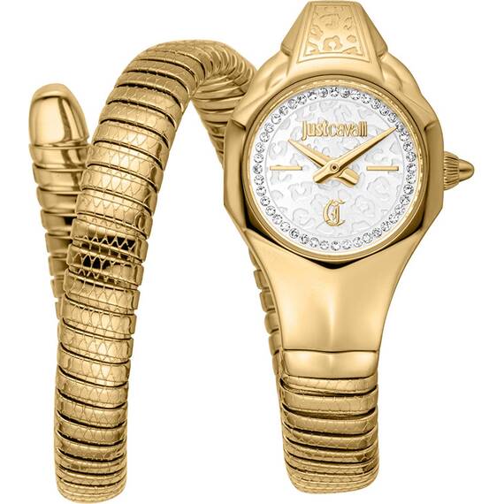 JUST CAVALLI Signature Snake Crystals JC1L354M0025
