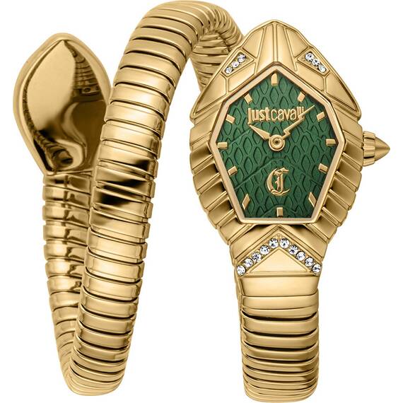 JUST CAVALLI Signature Snake Crystals JC1L356M0035