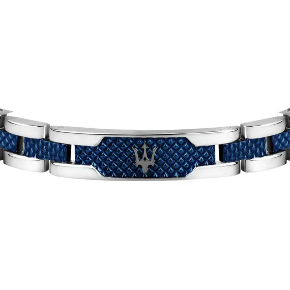 MASERATI Iconic Two-Tone Stainless Steel Bracelet 21cm JM419ASC02, image 2