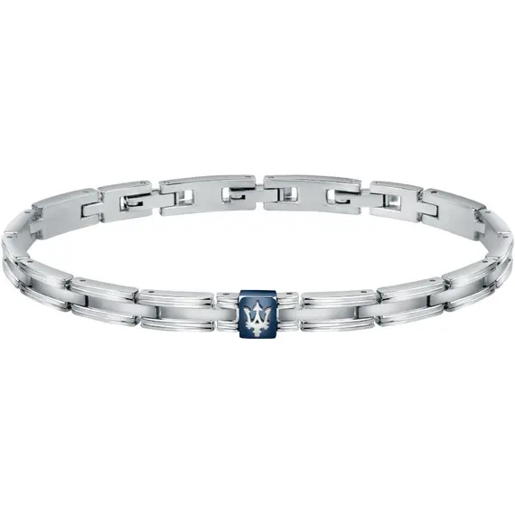 MASERATI Iconic Stainless Steel Bracelet 22cm JM420ATK03