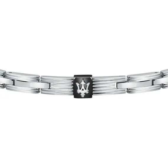 MASERATI Iconic Βραχιόλι Από Ανοξείδωτο Ατσάλι 22cm JM420ATK04, image 2
