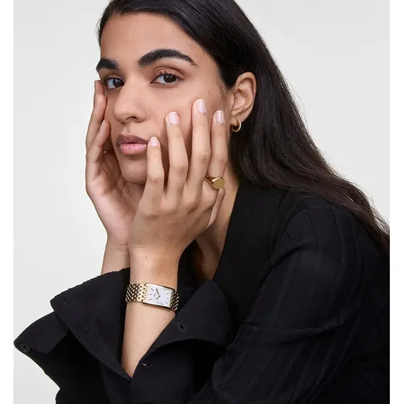 DANIEL WELLINGTON Classic Signet Stainless Steel Ring DW00401169, image 2