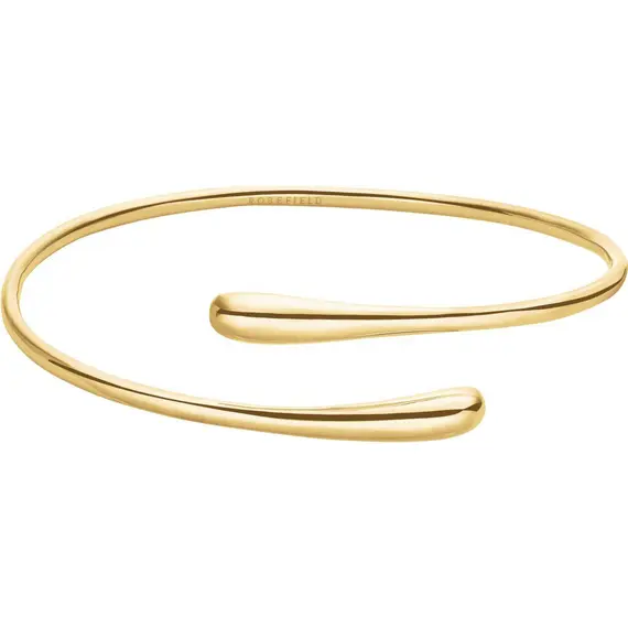 ROSEFIELD Hugged Bangle Χρυσό Βραχιόλι Από Ανοξείδωτο Ατσάλι 0.48cmx0.36cm JBCBG-J1047