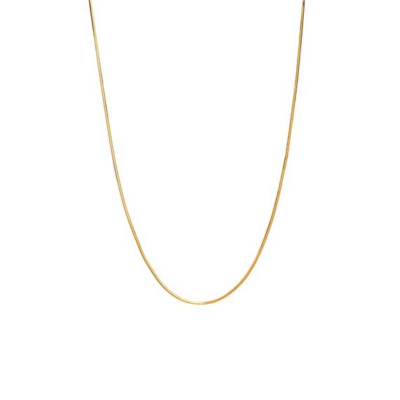 Καδένα Senza από επιχρυσωμένο ασήμι 925 - 40cm
