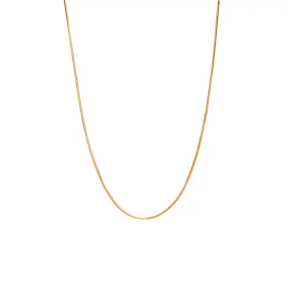Καδένα Senza από επιχρυσωμένο ασήμι 925 - 40cm