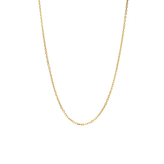 Καδένα Senza από επιχρυσωμένο ασήμι 925 - 40cm