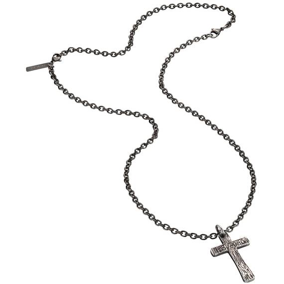 POLICE Cryptic 70cm Stainless Steel Necklace 25694PSE-01