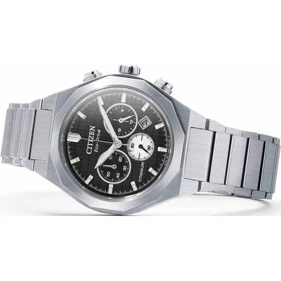 CITIZEN Eco-Drive Super Titanium Zenshin Senkei Chronograph CA4690-51E, image 7