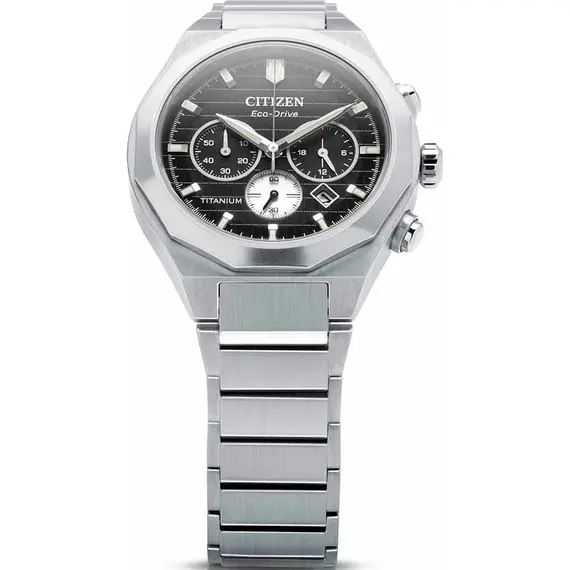 CITIZEN Eco-Drive Super Titanium Zenshin Senkei Chronograph CA4690-51E, image 8