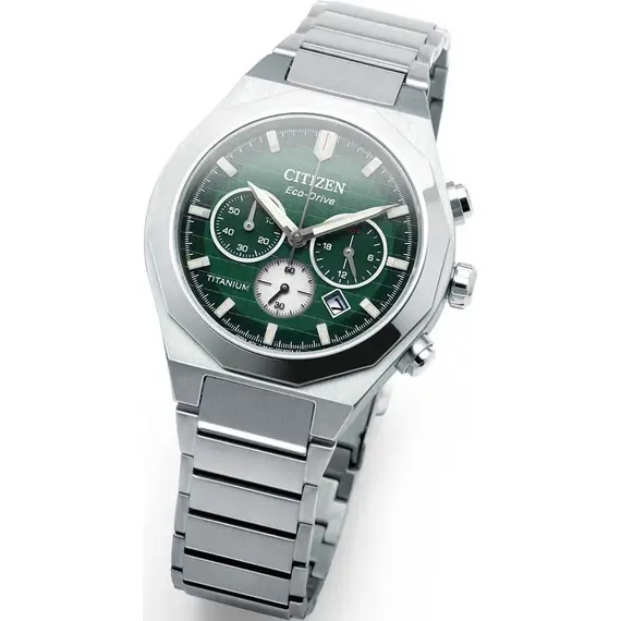 CITIZEN Eco-Drive Super Titanium Zenshin Senkei Chronograph CA4691-59X, image 5
