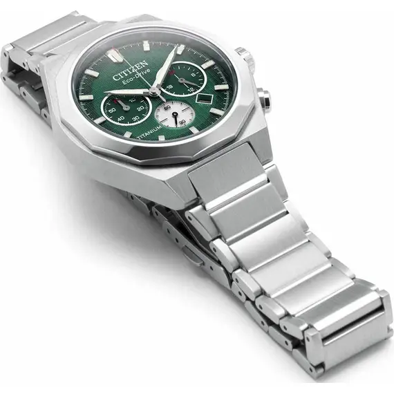 CITIZEN Eco-Drive Super Titanium Zenshin Senkei Chronograph CA4691-59X, image 6