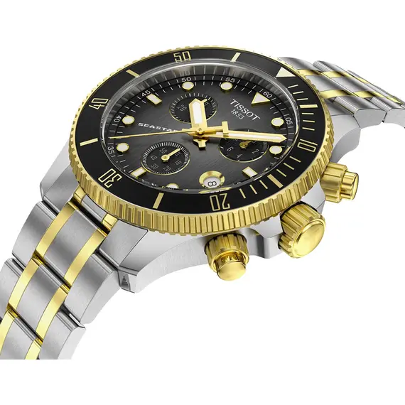 TISSOT Seastar 1000 Quartz Chronograph 38mm T1202172206100, image 5