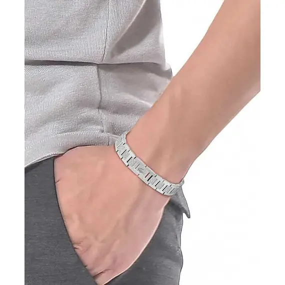 LACOSTE Metropole Βραχιόλι Από Ανοξείδωτο Ατσάλι 19cm 2040117, image 2