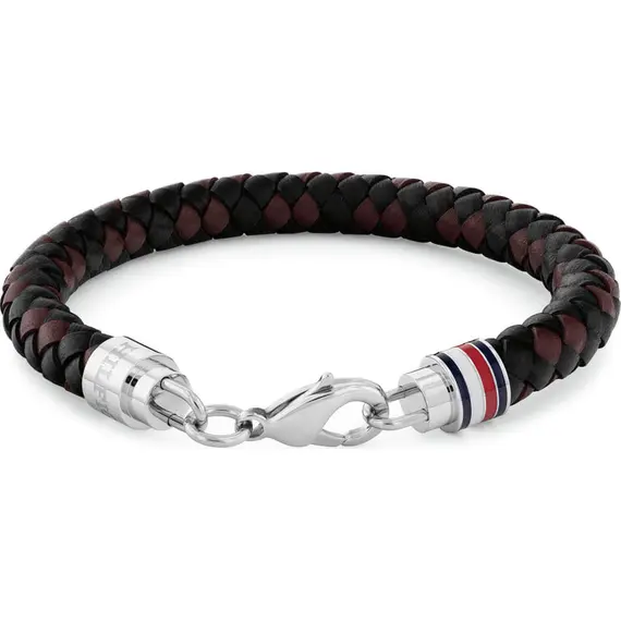 TOMMY HILFIGER Leather Stainless Steel Bracelet 2790632