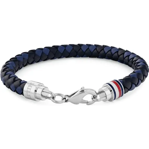 TOMMY HILFIGER Leather Stainless Steel Bracelet 2790634