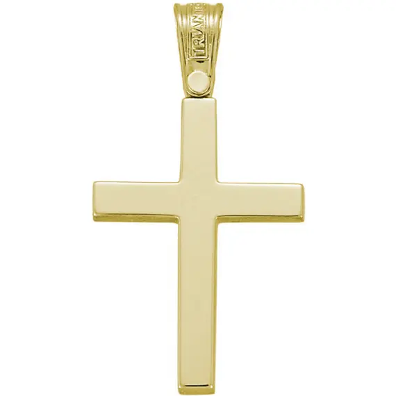 TRIANTOS Yellow Gold Cross 14K 1.2.1339Y 1.2.1112Y