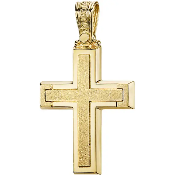 TRIANTOS Yellow Gold Cross 14K 1.2.1303Y