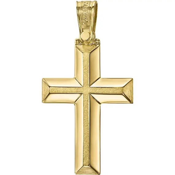 TRIANTOS Yellow Gold Cross 14K 1.2.1381Y