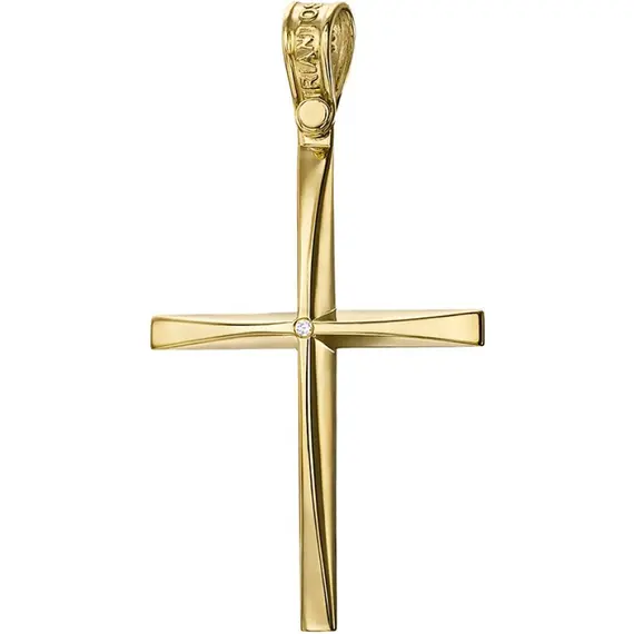TRIANTOS Yellow Gold Cross 14K 1.7.1049Y