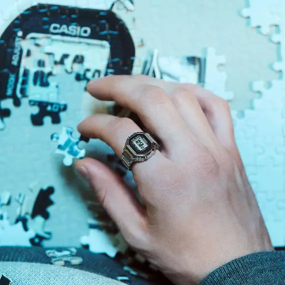 CASIO Collection Ρολόι Δαχτυλίδι CRW-001-1ER, image 2