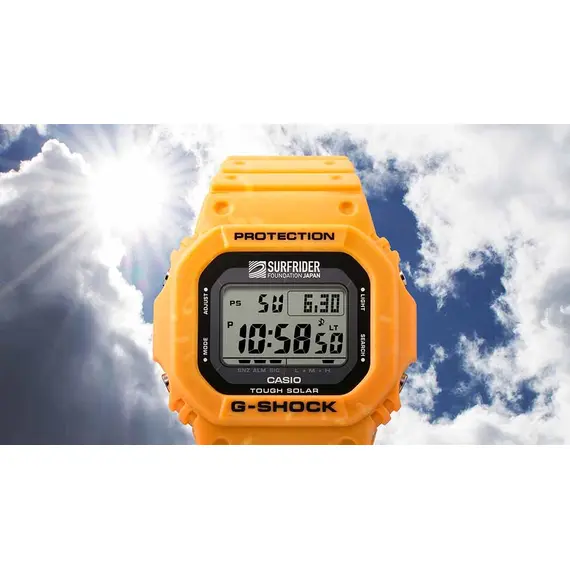 CASIO G-Shock Tough Solar Surfrider Foundation Japan G-5600SFJ-9ER, image 5