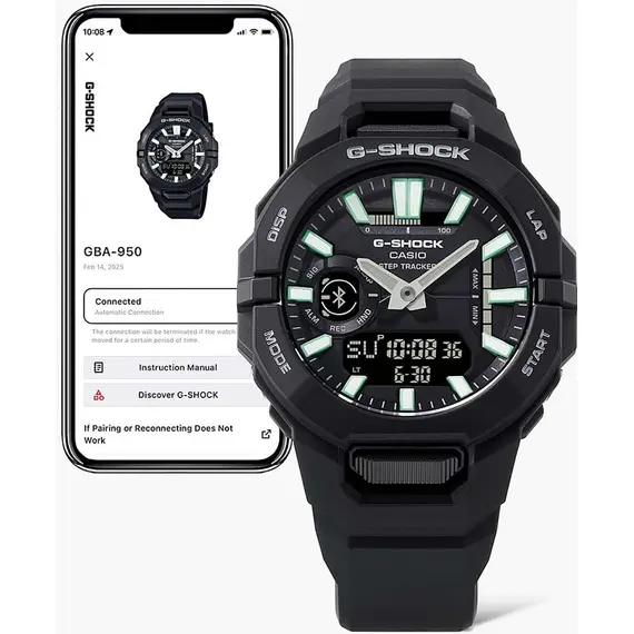CASIO G-Shock G-Squad Step Tracker Bluetooth GBA-950-1AER, image 7