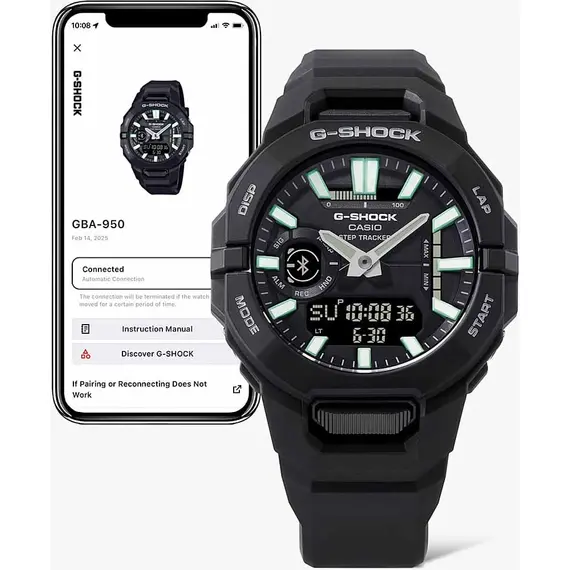 CASIO G-Shock G-Squad Step Tracker Bluetooth GBA-950-2AER, image 7