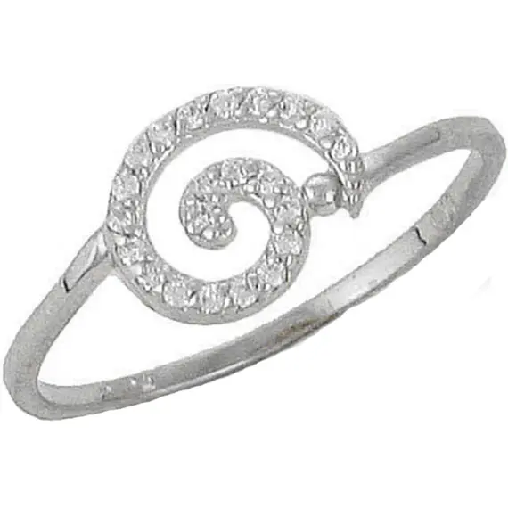 KALOUSTIAN White Gold Ring 9K RN11335