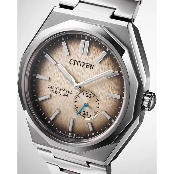 CITIZEN Super Titanium Zenshin 60 Automatic Small Second NK5020-58P, image 3