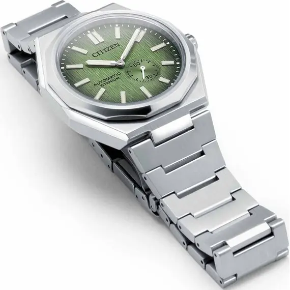 CITIZEN Super Titanium Zenshin 60 Automatic Small Second NK5020-58X, image 6