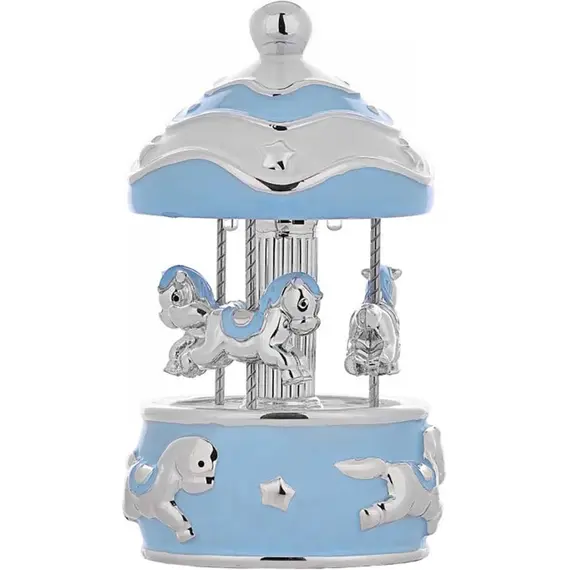PRINCESILVERO Carousel Περιστρεφόμενο Με Μουσική Από Ασήμι 925 15cm EZ/CA3005-C